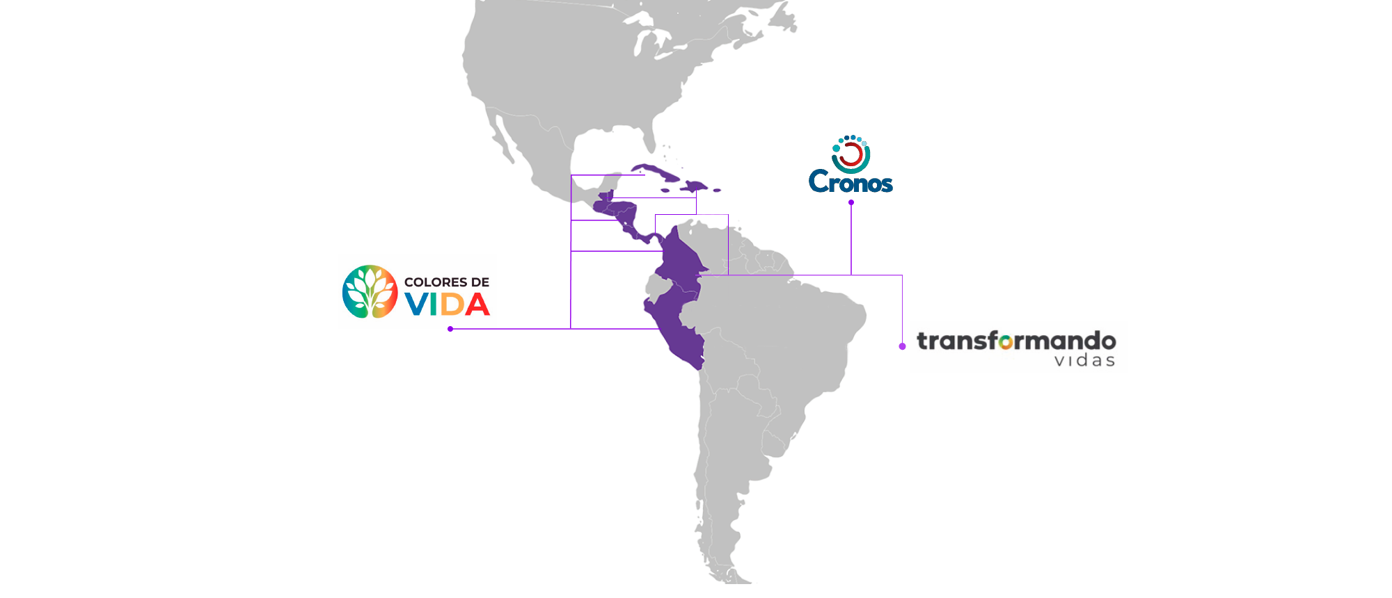 mapa Sanofi centroamerica